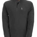 Kapriol Μπλούζα Fleece WOLF Μαύρη XL – 100% Microfleece 160 g/m²