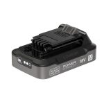 Black+Decker Μπαταρία Λιθίου POWERCONNECT 18V – 2.5Ah με Ένδειξη Φόρτισης