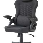 Deltaco Gaming Καρέκλα Υφασμάτινη DC130 Fabric Μαύρη GAM-180