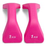 HEAD Βαράκια/Χειρολαβές για Push ups Σετ 2 x 1kg Ροζ HA188-2