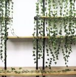 Διακοσμητική Γιρλάντα Κισσός 210cm 12 τμχ Πράσινη 00019735 - Image 4
