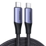 Ugreen Καλώδιο USB-C σε USB-C 3.1 Gen.2, PD, 5A, 100W, US355 1m Μαύρο/Γκρι