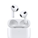 Apple AirPods (3rd generation) with Lightning Charging Case Earbud Bluetooth Handsfree Ακουστικά με Αντοχή στον Ιδρώτα και Θήκη