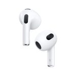 Apple AirPods (3rd generation) with Lightning Charging Case Earbud Bluetooth Handsfree Ακουστικά με Αντοχή στον Ιδρώτα και Θήκη - Image 2