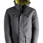 PARKA SLICK Μπουφάν Γκρι XL — Ρυθμιζόμενη Κουκούλα, Αδιάβροχο Εξωτερικό