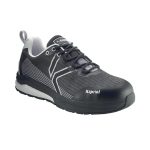 AIRISE KNIT S1‑P Παπούτσι Αθλητικό‑Εργασίας Μαύρο‑Γκρι Νο 41 — K‑Knit, Αλουμινένιο Toe Cap, Αντιδιατρητική Μεσόσολα