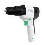 Black+Decker Επαναφορτιζόμενο Κρουστικό Δραπανοκατσάβιδο 12V με 2 Ταχύτητες & Τσοκ 10mm