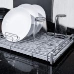 Moonstone Στεγνωτήρας Νεροχύτη από Διατομίτη ILUKA 8x30x39.5cm Γκρι/Ασημί MOO-EGOUT-ILUKA-SIL - Image 3
