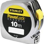 Μέτρο POWERLOCK με κέλυφος ABS και λάμα 25mm - 10m