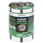 Ασφαλτικό Aluband 4τεμ. ασημί 7,5cmX10m