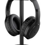 Meliconi Ακουστικά Κεφαλής Bluetooth 5.3 με Επιτραπέζια Βάση Στήριξης σε Μαύρο Χρώμα HP FLASH EVO 497334