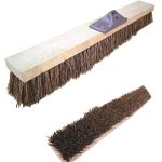 Βούρτσα Δρόμου 60cm με Χόρτινη Τρίχα 6cm – Ξύλινη, Ιδανική για Εξωτερικούς Χώρους