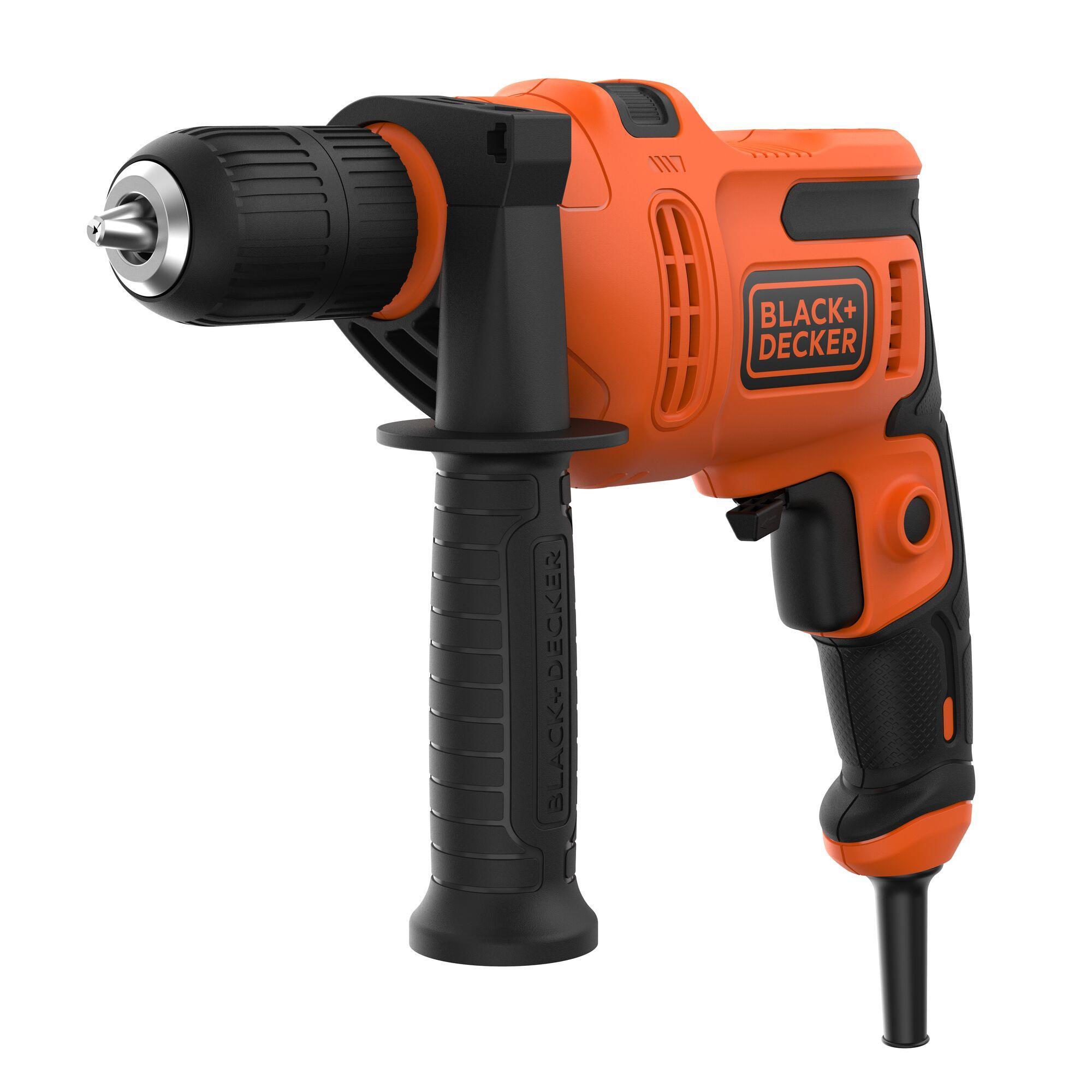 4db4dfe771ad49c7b5d64a53dcd80033 Black+Decker Δράπανο Κρουστικό 500W – 0–2900rpm – 49.300bpm – Τσοκ 13mm - Image 1