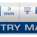 LYRA Μαρκαδόρος Ανεξίτηλος Λευκός 2–4mm – Σετ 10τμχ με Λεπτή Μύτη, Μπίλια & Αντοχή έως 1000°C