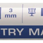 LYRA Μαρκαδόρος Ανεξίτηλος Κίτρινος 2–4mm – Σετ 10τμχ με Λεπτή Μύτη & Μπίλια για Όλες τις Επιφάνειες