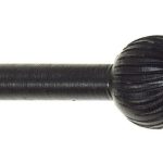 Λίμα σιδήρου στρογγυλή με άξονα 6mm και μήκος 15mm