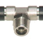 Ταυ αρσενικό 1/4" σε 2 σωλήνες 10mm
