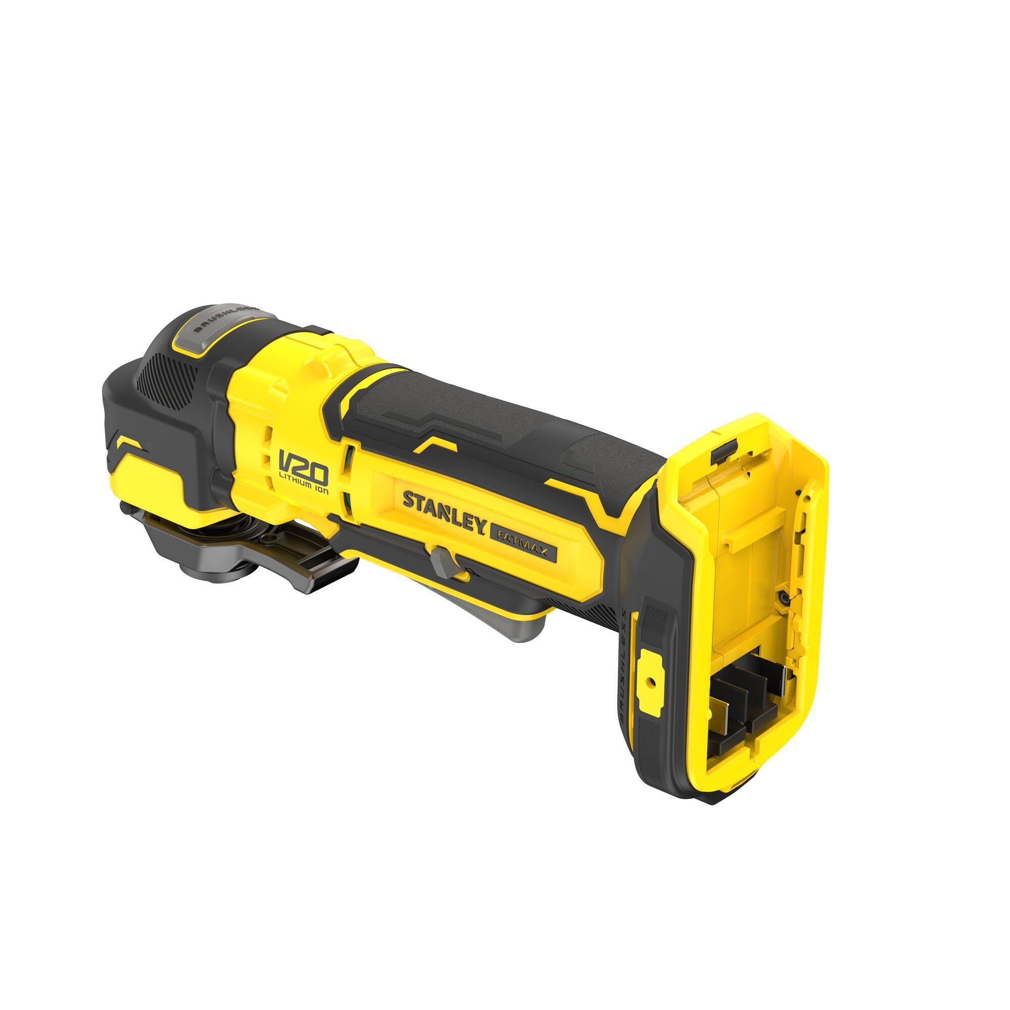 6b7b812b61bc4e1c97a7e47b0eafb1ad Stanley Πολυεργαλείο V20 18V – Brushless – ρυθμιζόμενη ταχύτητα (Σκέτο Σώμα – Χωρίς Μπαταρία & Φορτιστή) - Image 1