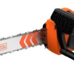 Black+Decker Αλυσοπρίονο 2200W με Λάμα 45 cm & Ταχύτητα Αλυσίδας 14,5 m/s