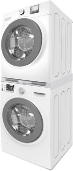 Meliconi TORRE PRO L60 – Συνδετικό Πλυντηρίου/Στεγνωτηρίου 60×55 cm με Επεκτεινόμενο Ράφι Λευκό 656114 - Image 2