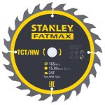 Δίσκος ξύλου διαμαντέ με 24 δόντια, τρύπα 15.8mm και διάμετρο 165mm