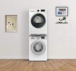 Meliconi TORRE PRO L60 – Συνδετικό Πλυντηρίου/Στεγνωτηρίου 60×55 cm με Επεκτεινόμενο Ράφι Λευκό 656114 - Image 4