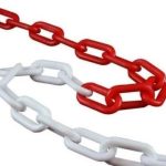 Αλυσίδα Πλαστική Κόκκινη‑Άσπρη 6mm x 25m – Για Οριοθέτηση & Σήμανση