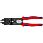 KNIPEX Πένσα για Ακροδέκτες Κλειστού Τύπου 215mm – Καρέ 0,75–6mm², Κοπή, Απογύμνωση & Πρεσάρισμα