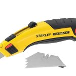 STANLEY Φαλτσέτα Μεταλλική FATMAX Ρυθμιζόμενη Λάμα Τραπέζιο με Μαλακή Λαβή