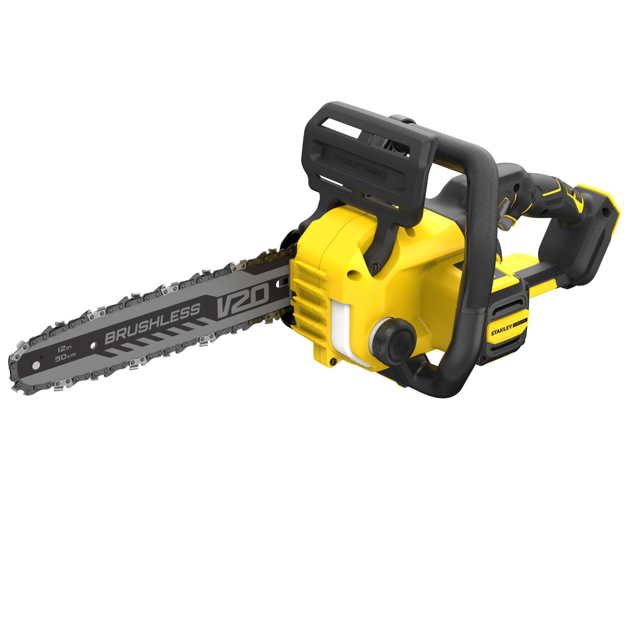 a738662836354ecfbc46352dc590fec4 Αλυσοπρίονο V20 brushless με λάμα 30cm, 18V σκέτο σώμα - Image 1