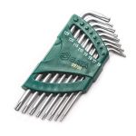 Torx με τρύπα σετ 8τεμ. T6 - T25