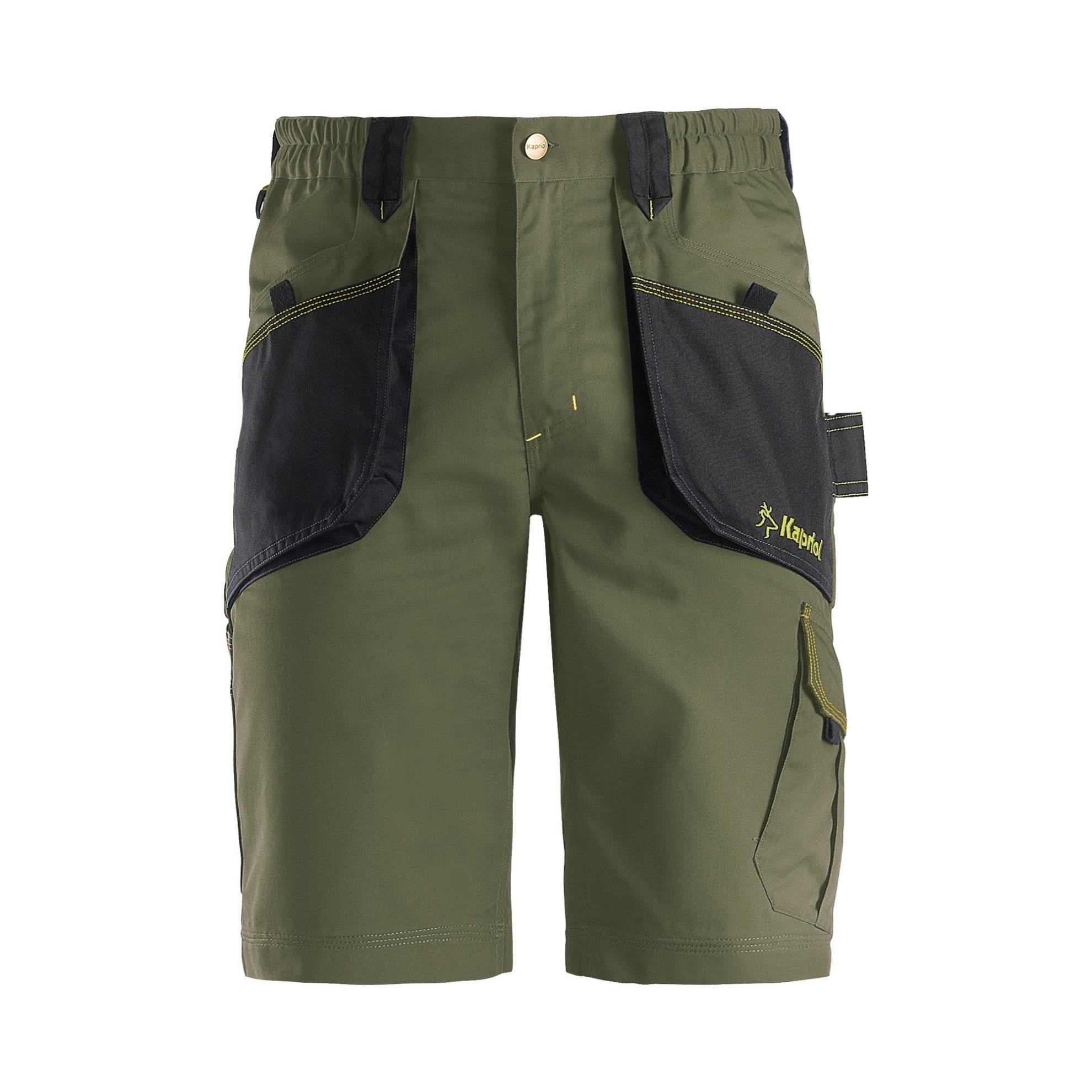 b64a9460f20c4f2999c6cca464fc13a7 KAPRIOL CARGO Βερμούδα SLICK Πράσινη XL — Cargo Work Shorts - Image 1