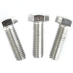 Ατσαλόβιδα ολόπαση γαλβανιζέ 50τεμ. DIN: 933 8,8 εξάγωνη Μ16x60