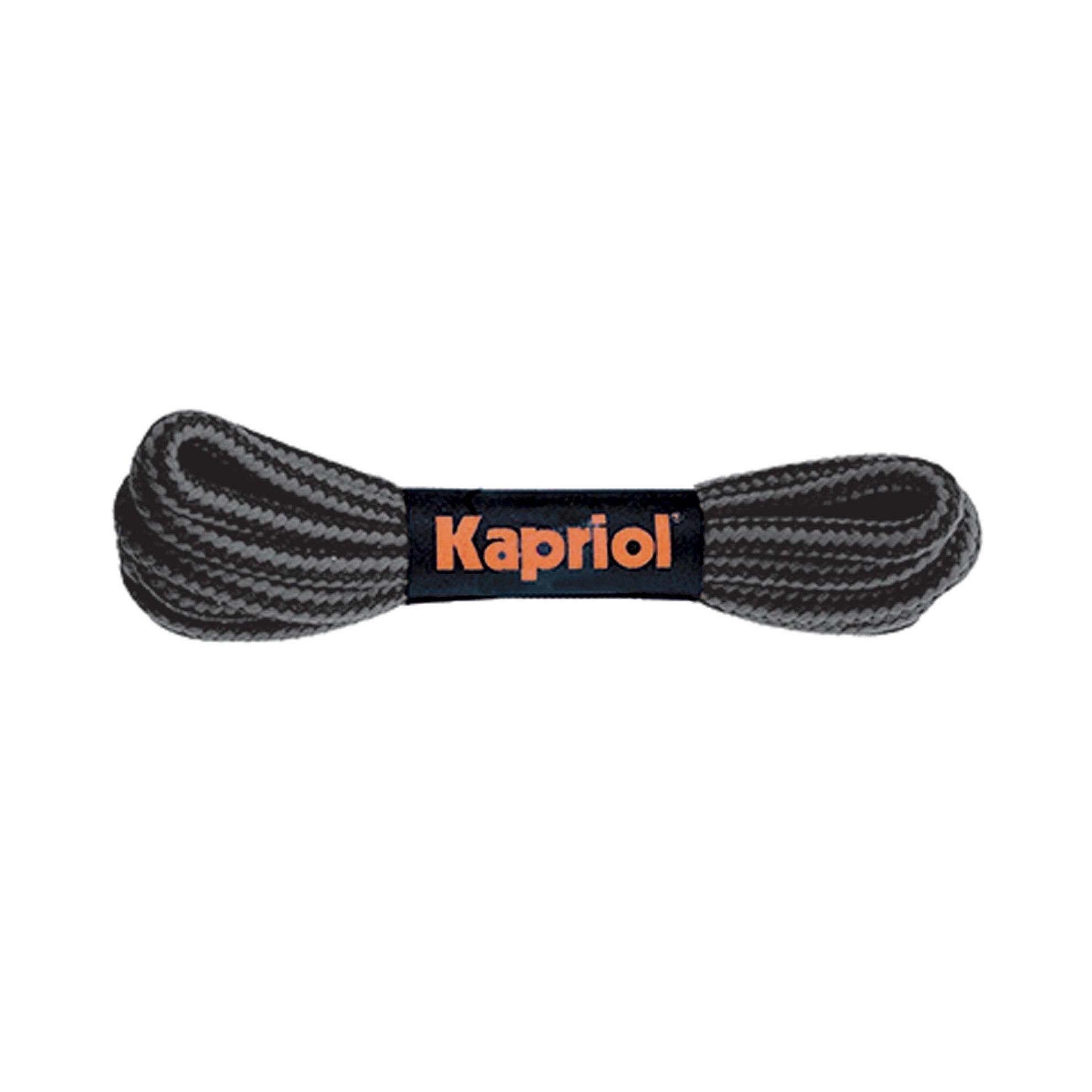 ba375e7f74254079bf6587e796c0f359 Kapriol Κορδόνια Παπουτσιών Γκρι‑Μαύρα – Ανθεκτικά & Ιδανικά για Εργασία - Image 1