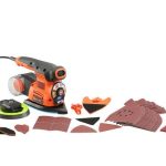 Black+Decker Τριβείο AUTOSELECT 4‑σε‑1 – 220W – 100×165mm – Με Τρίγωνη Προέκταση