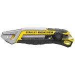 STANLEY Φαλτσέτα Μεταλλική με Λάμα Φαρδιά Σπαστή 18mm και Stop με Ροδά