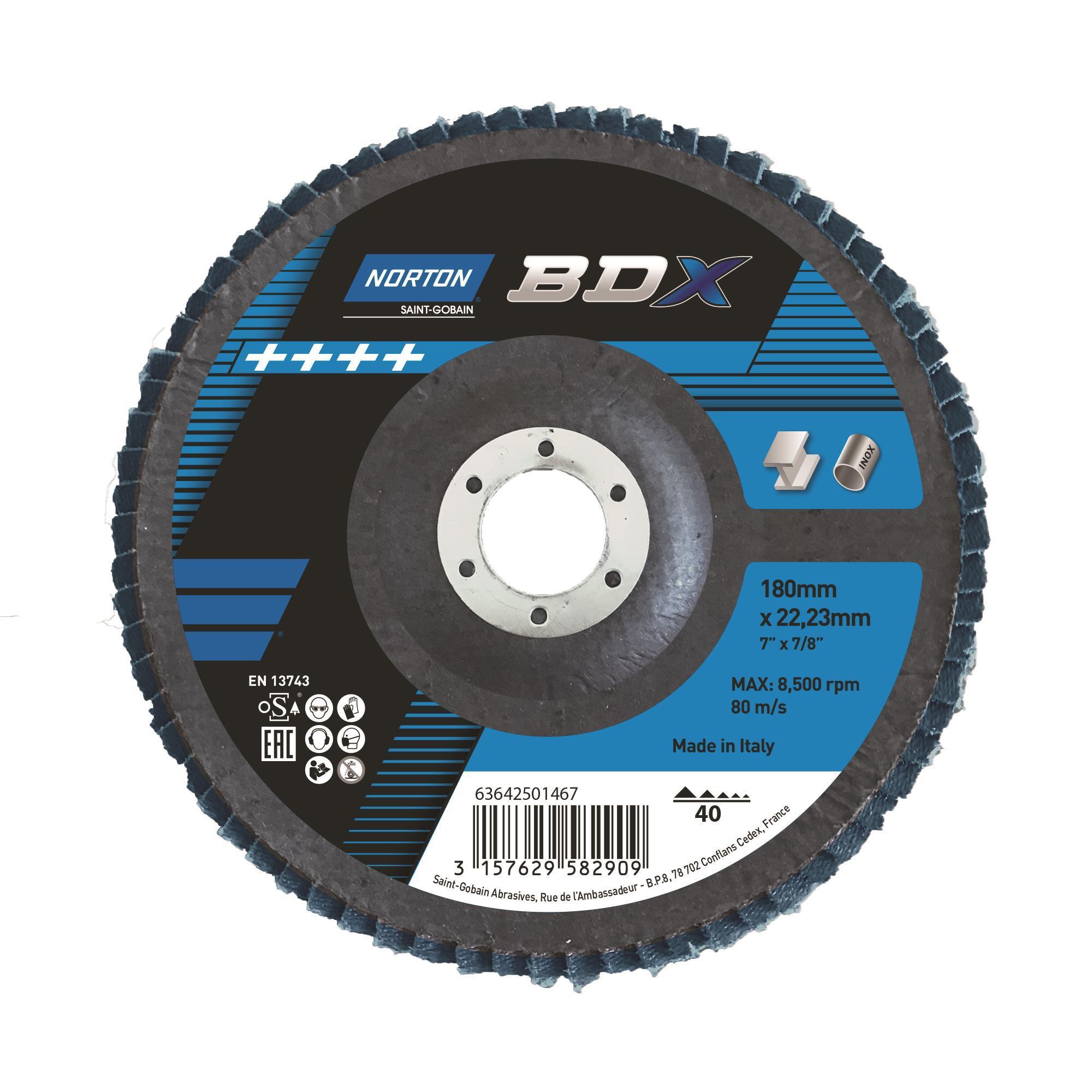 da30162b438b4c7981418abd19a04a71 Πολύπτερο λειάνσεως 10τεμ.ατσαλιού 180Χ22 Νο60 - Image 1