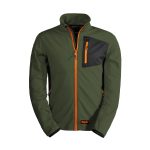 Ζακέτα φλις FLEECE πράσινη XXXL