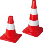 Κώνος Σήμανσης PE Πλαστικός Κόκκινος 30cm – Ελαφρύς & Ανθεκτικός