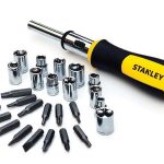 STANLEY κατσαβίδι με καστάνια σετ 29 τεμαχίων με μύτες και καρυδάκια για πολλαπλές εφαρμογές