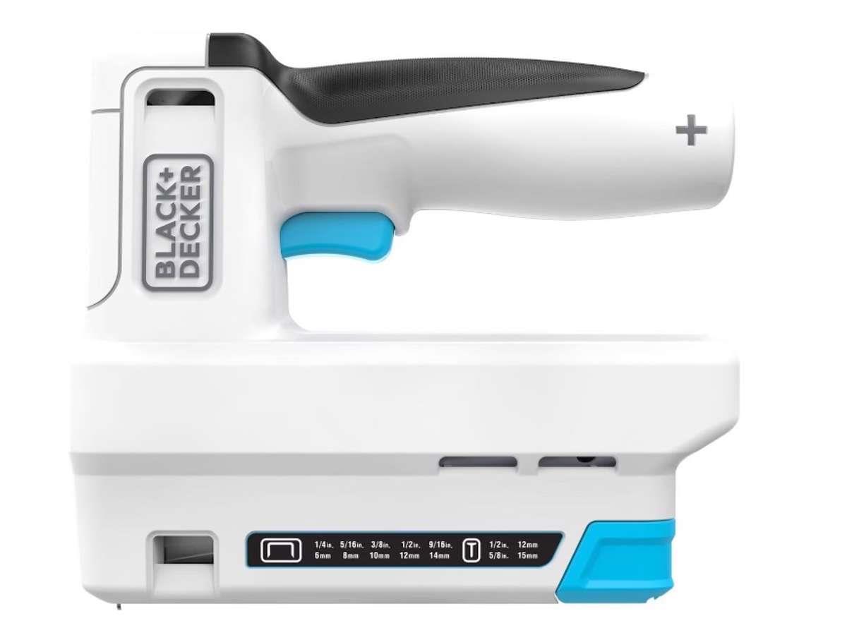e53ae5b08a114c5e94205fa2eb04a36a Black+Decker Επαναφορτιζόμενο Καρφωτικό 3,6V με Δίχαλα 6–14mm & Καρφιά 15mm - Image 1