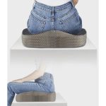 Ορθοπεδικό Μαξιλάρι Καθίσματος 46 x 36 x 11 cm σε Γκρι χρώμα 00021915 - Image 3