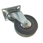 Ρόδα γκρι περιστρεφόμενη 75x21mm, αντοχή 45Kg