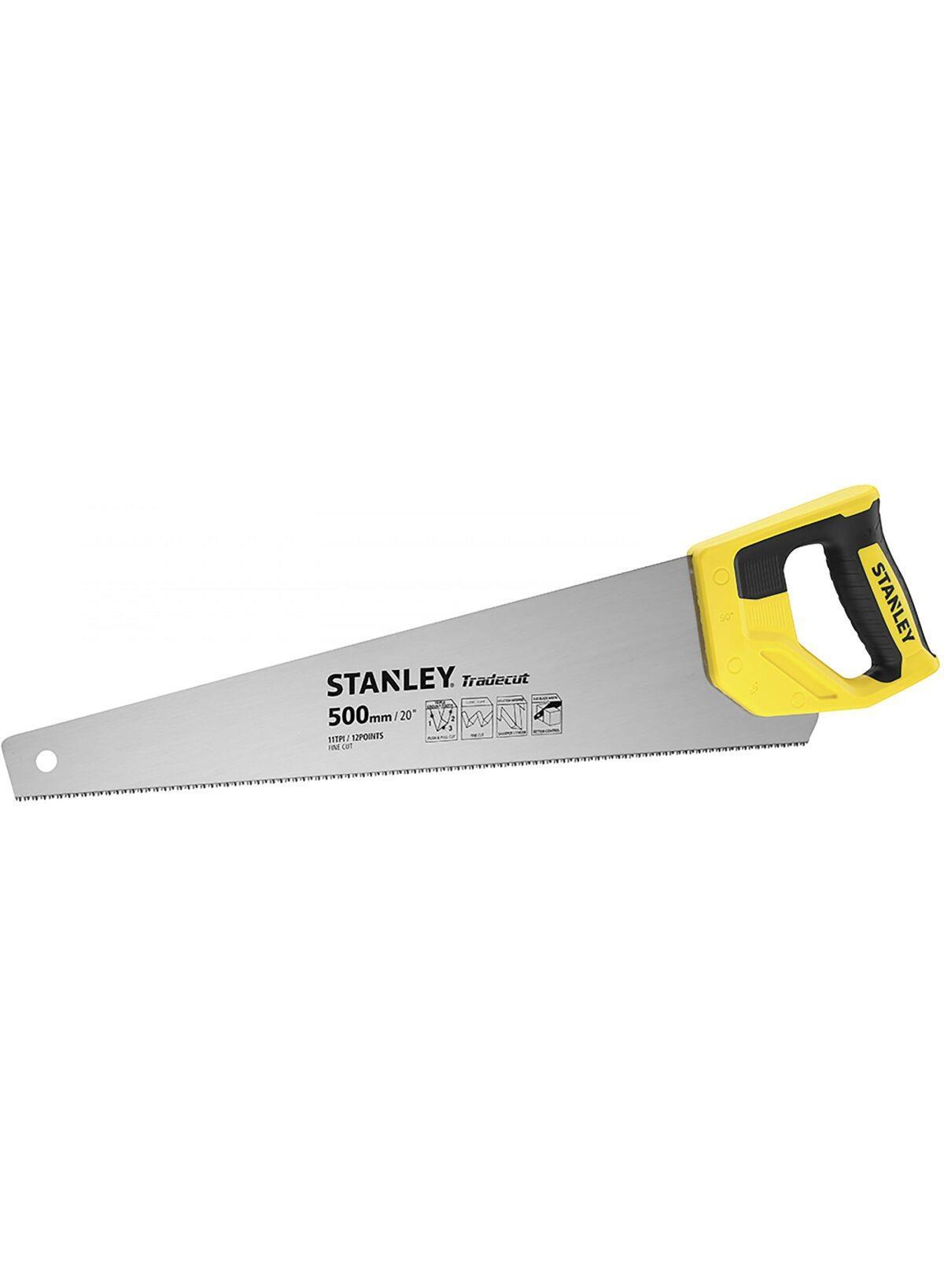 fd2280b825a04713a2b78ac79ff335c3 STANLEY Σεγάτσα Trade Cut Τριπλής Κοπής Ψιλό Δόντι 450mm 11TPI Εργονομική Λαβή - Image 1