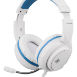 Deltaco Gaming Stereo Headset for PS5, 1x 3.5mm connector,white GAM-127-W