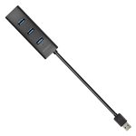 Axagon 4x USB3.0 Charging Hub, MicroUSB Charging Connector HUE-S2B - Image 3