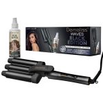Demeliss Triple Wave Pro – Επαγγελματικό Ψηφιακό Τριπλό Ψαλίδι Μαλλιών- Μαύρο - Image 4