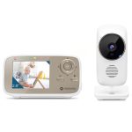 Motorola – Video Ενδοεπικοινωνία Μωρού 2.8" / FHSS / Night Vision / Zoom- Λευκό