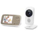 Motorola – Video Ενδοεπικοινωνία Μωρού 2.8" / FHSS / Night Vision / Zoom- Λευκό - Image 3
