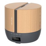 Cecotec PureAroma 550 Connected Wood Dark – Υγραντήρας & Διαχυτής Αρωμάτων 500ml με Bluetooth Ηχείο, LED 7 Χρωμάτων & Χρονοδιακόπτη – Wood/Dark Grey - Image 2